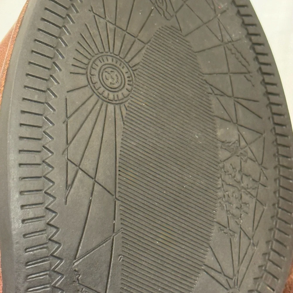 Gorgeous Lux Cognac Leather Bussola Brown Ankle Boots Size 38 (US 7) - Picture 16 of 16